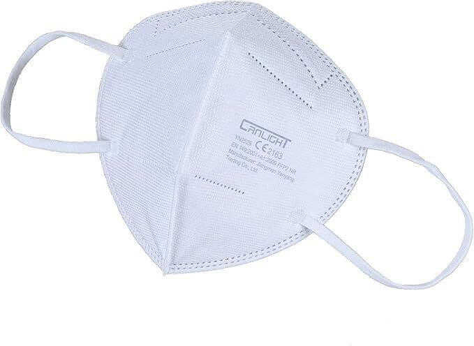 Maschera Protettiva FFP2 Bianca - Alta Efficienza Filtrante