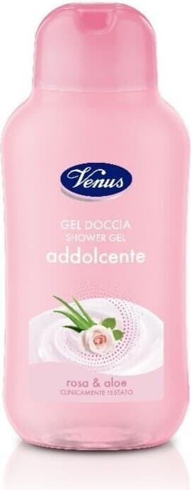 Docciaschiuma Venus Rosa e Aloe 650ml - Idratante ed Emolliente