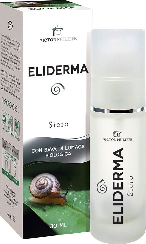 Eliderma - Siero Viso BIO 100% Naturale 30g - Cura della Pelle